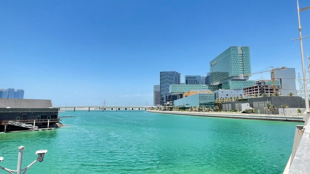 Al Maryah Island in Abu Dhabi, home of Abu Dhabi Global Market