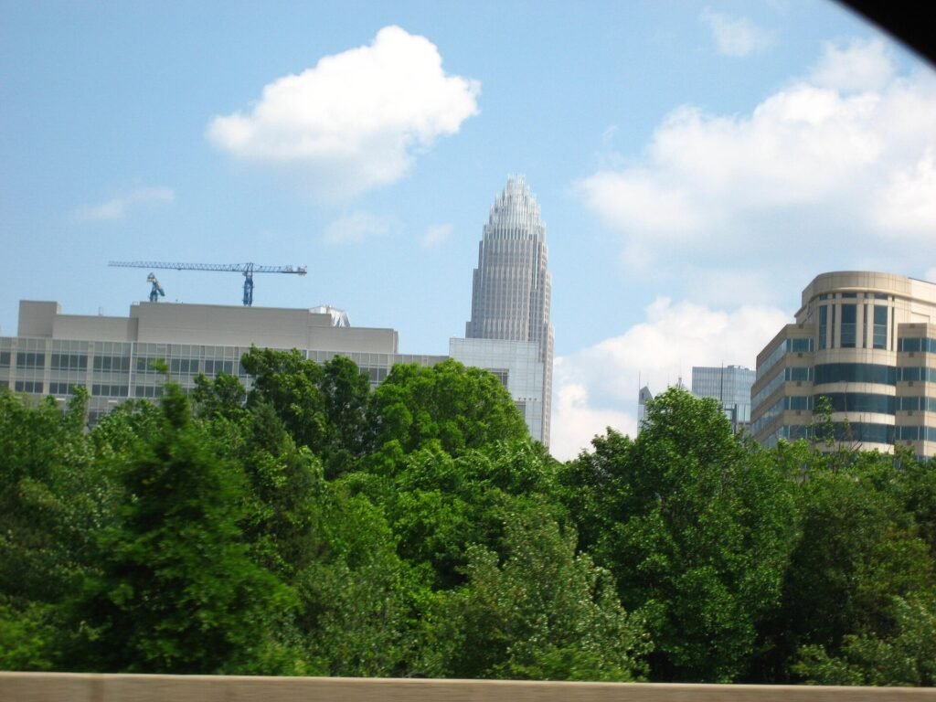 Bank of America Corporate Center tower in Charlotte, North Carolina