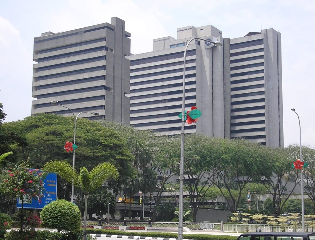 Bank Negara Malaysia headquarters in Kuala Lumpur