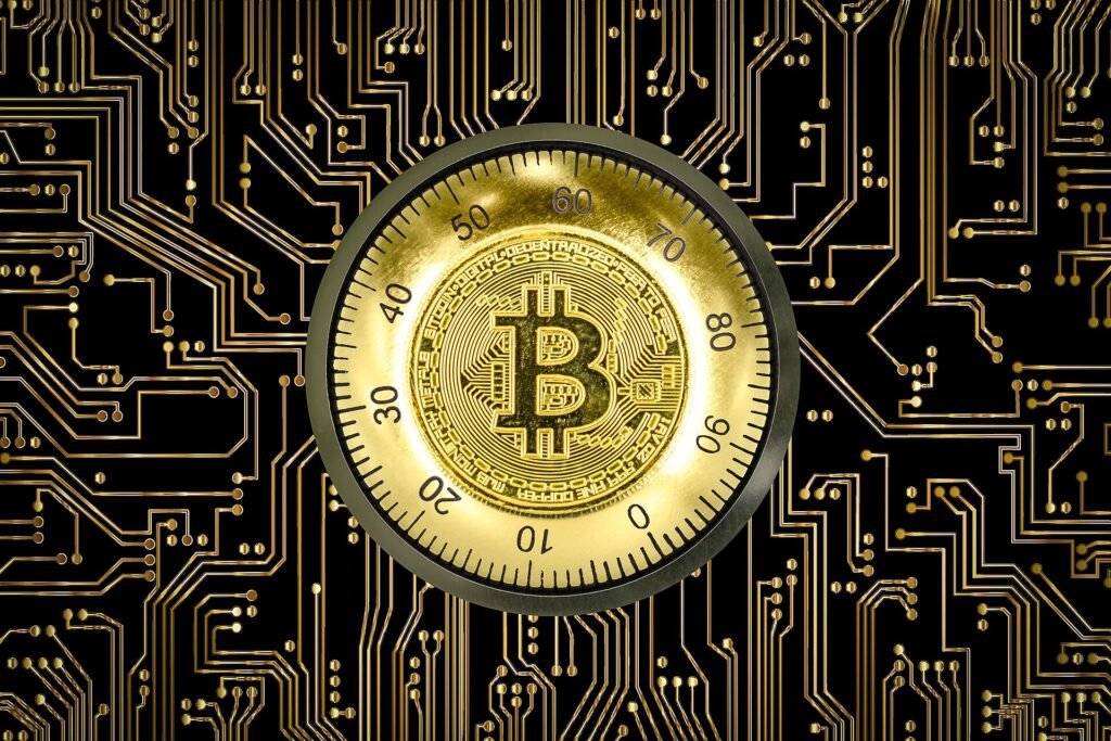 Crypto Security Vault Concept Image