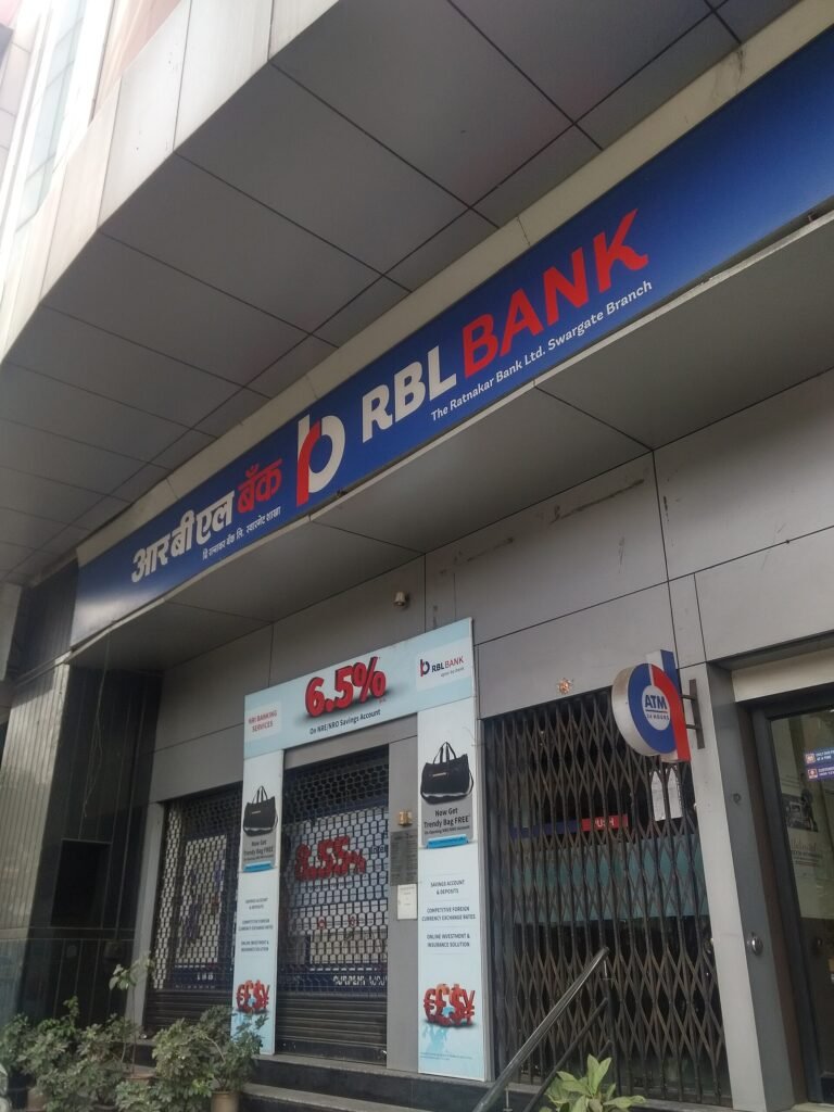 An RBL Bank branch in India