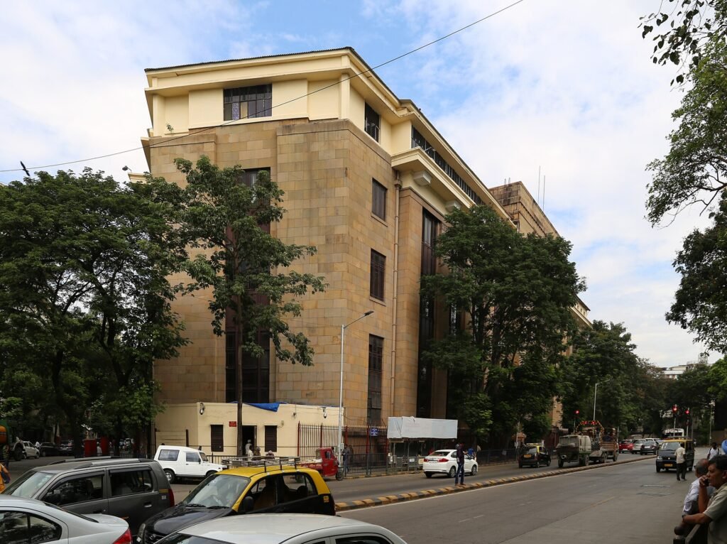 Reserve Bank of India headquarters building in Mumbai