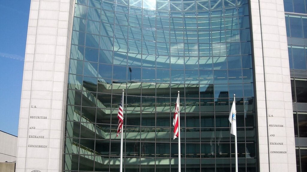 U.S. Securities and Exchange Commission headquarters at 100 F Street NE, Washington, D.C.