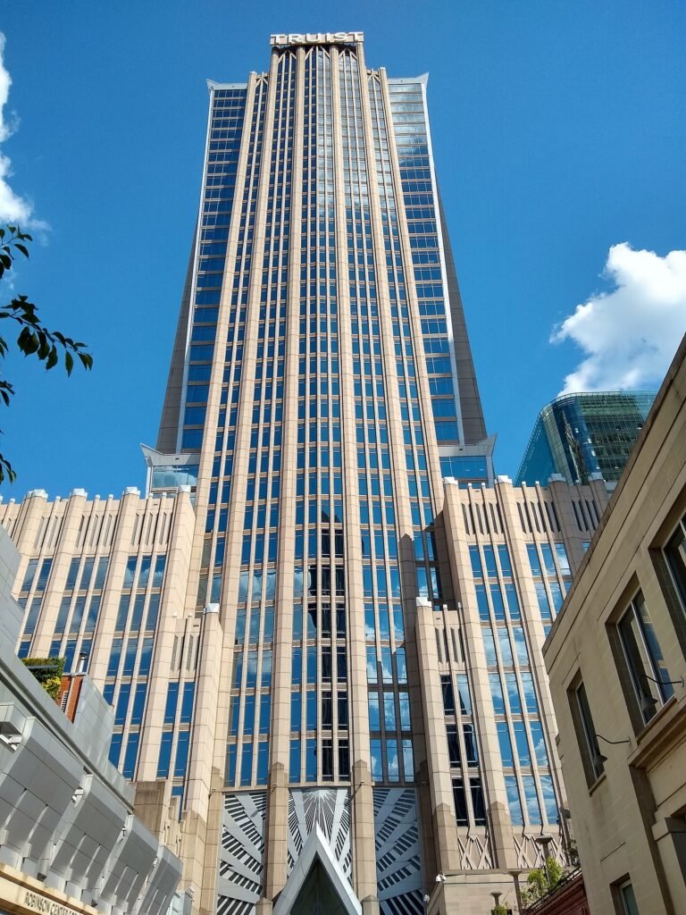 Truist Center tower in uptown Charlotte, North Carolina